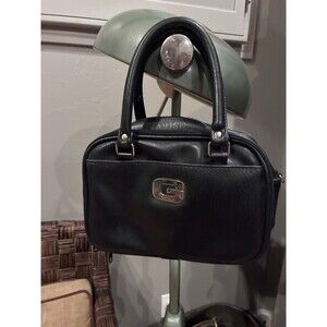 Guess Handbag G2000 Faux Black Leather Handbag